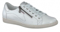 chaussure mobils lacets hawai cuir blanc